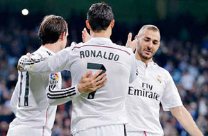 Zidane Senang Trio BBC Sudah Kembali